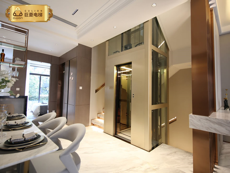 现代豪华家用电梯