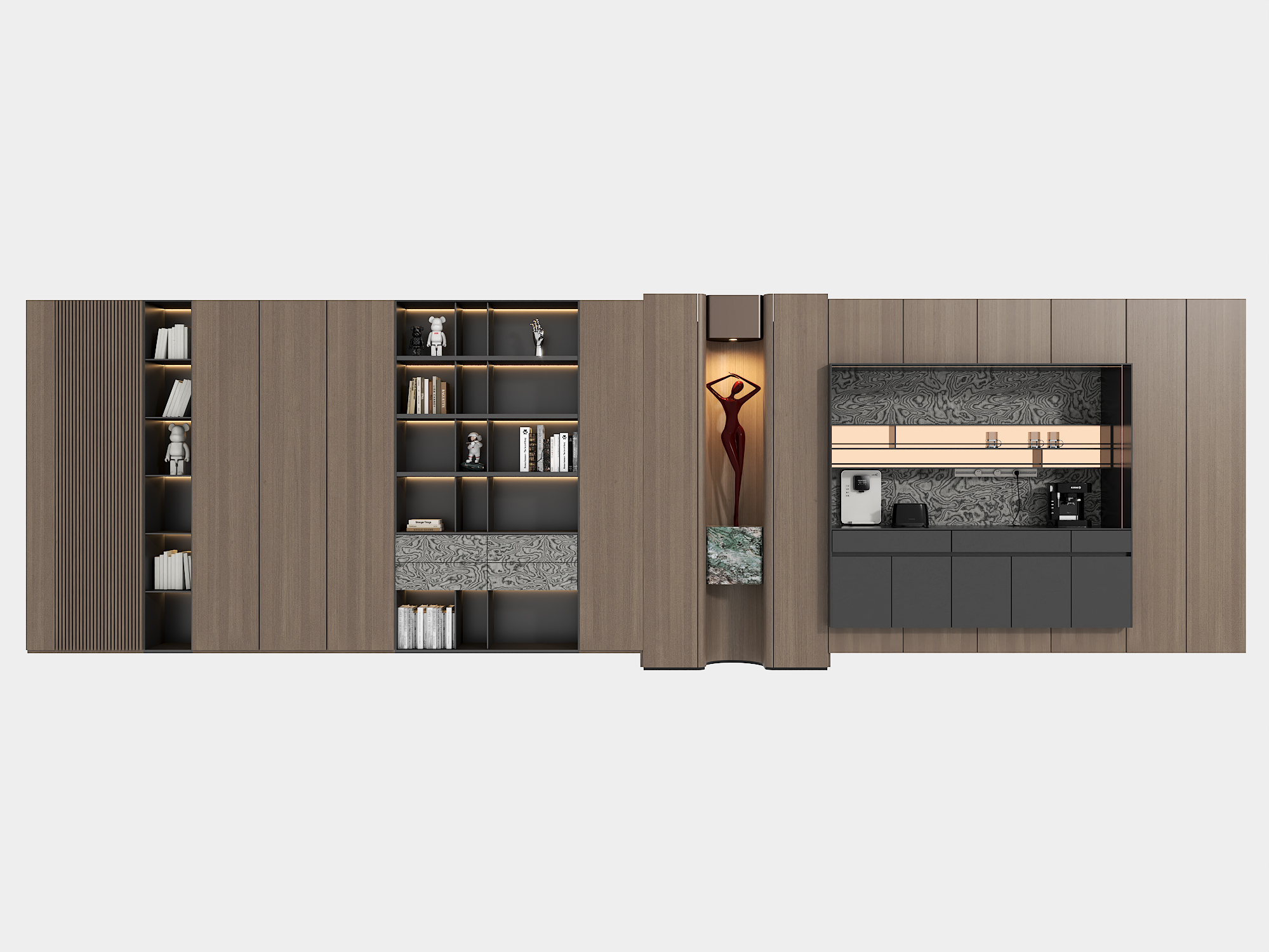 意式简约风格酒柜