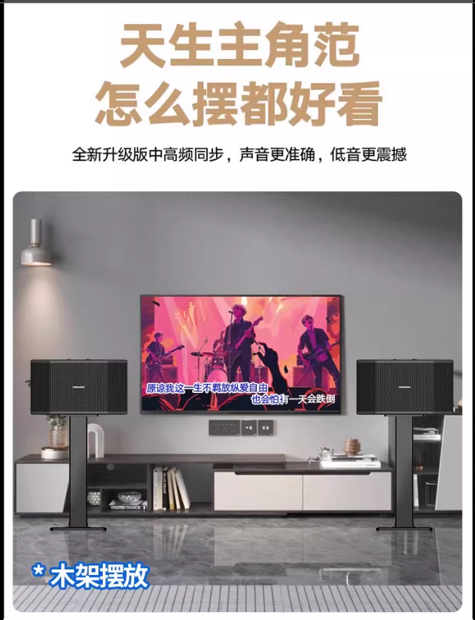 飞利浦家庭KTV音响套装