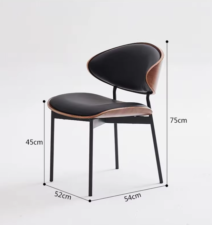 轻奢北欧实木椅子