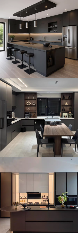 全屋定制家具澳洲系统柜开放厨房橱柜