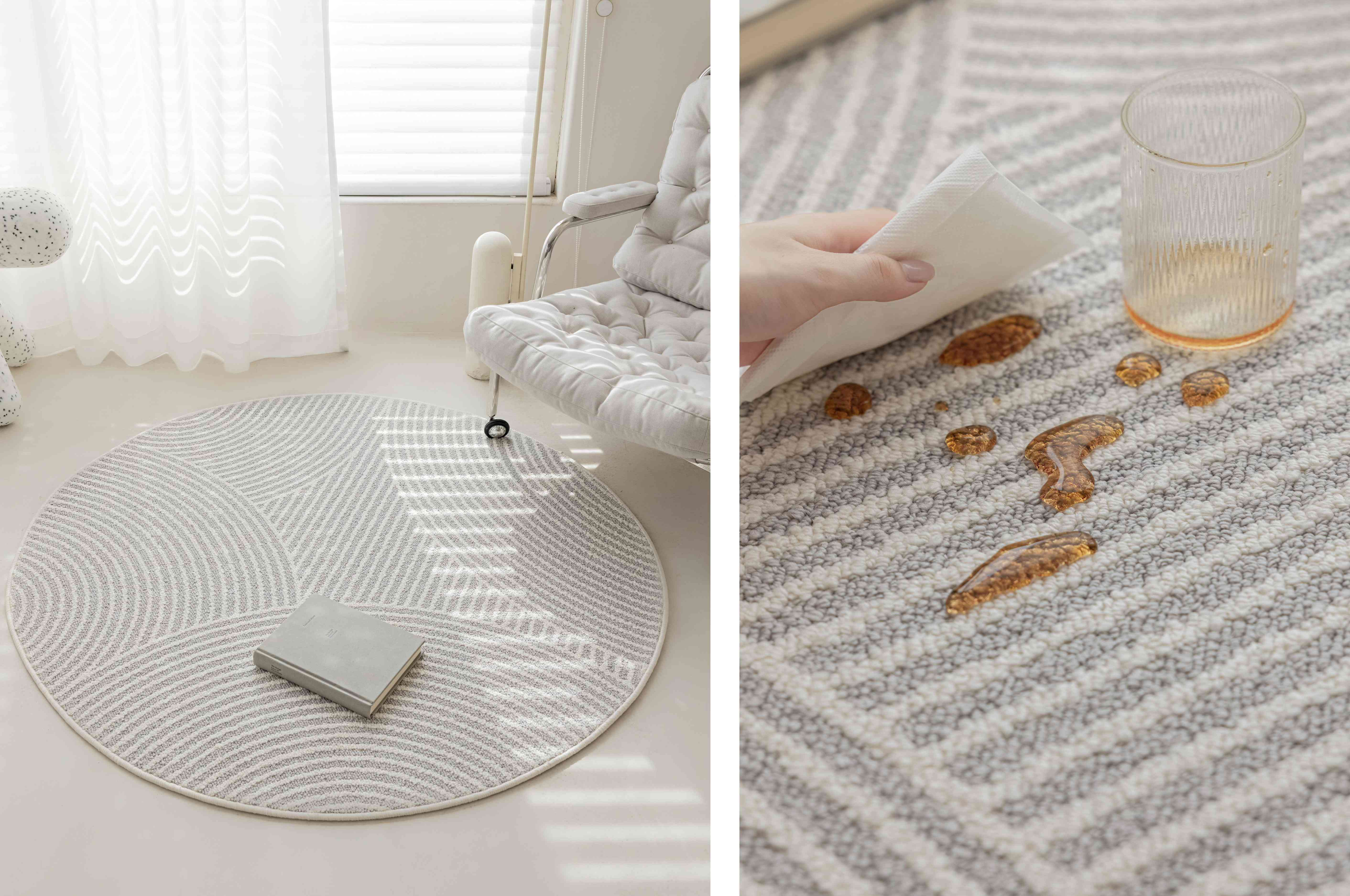 竹编日式禅意客厅地毯 180x240cm