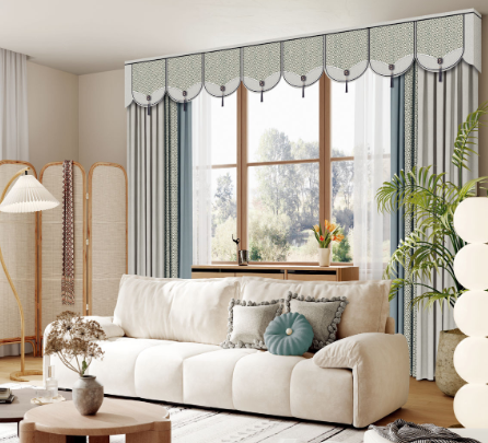 雪尼尔加厚遮光窗帘