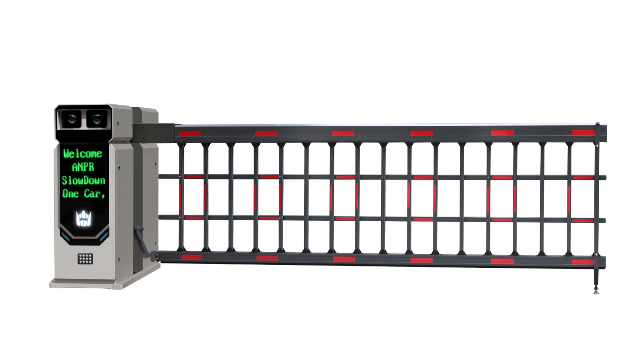 T570双机箱车牌识别道闸一体机（空降闸款）