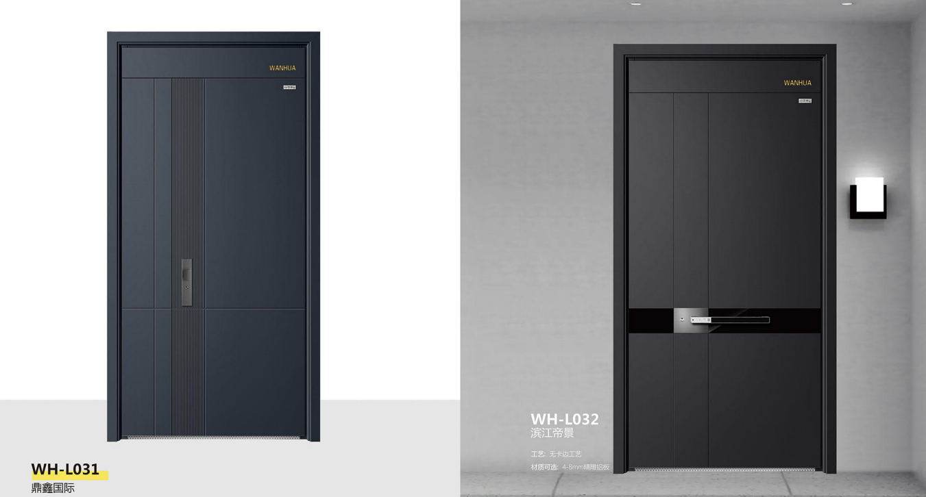 现代简约平板门