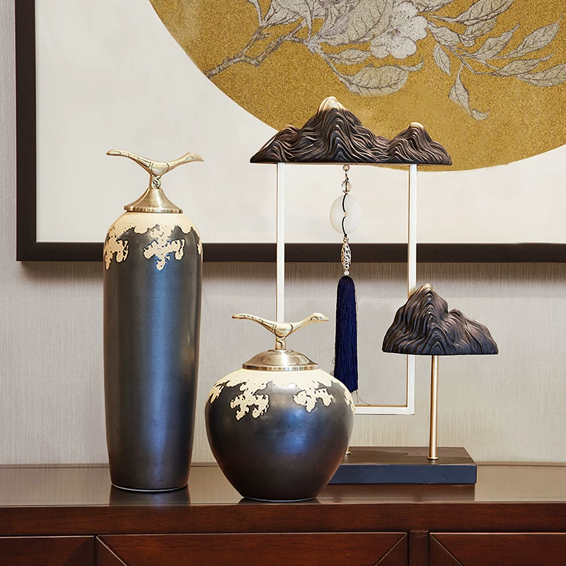 禅意枯山水沙盘摆件