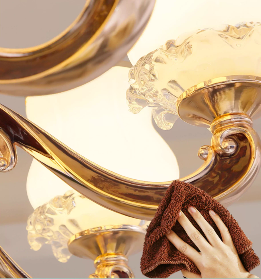 欧式锌合金玉石吊灯 经典系列