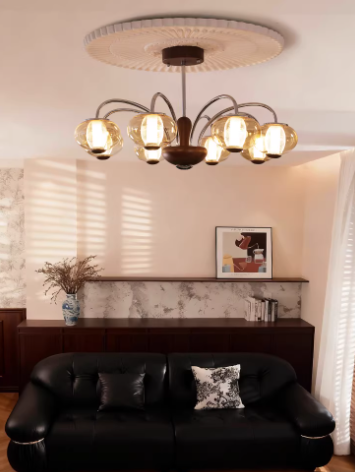 奥朵法式中古风客厅吊灯