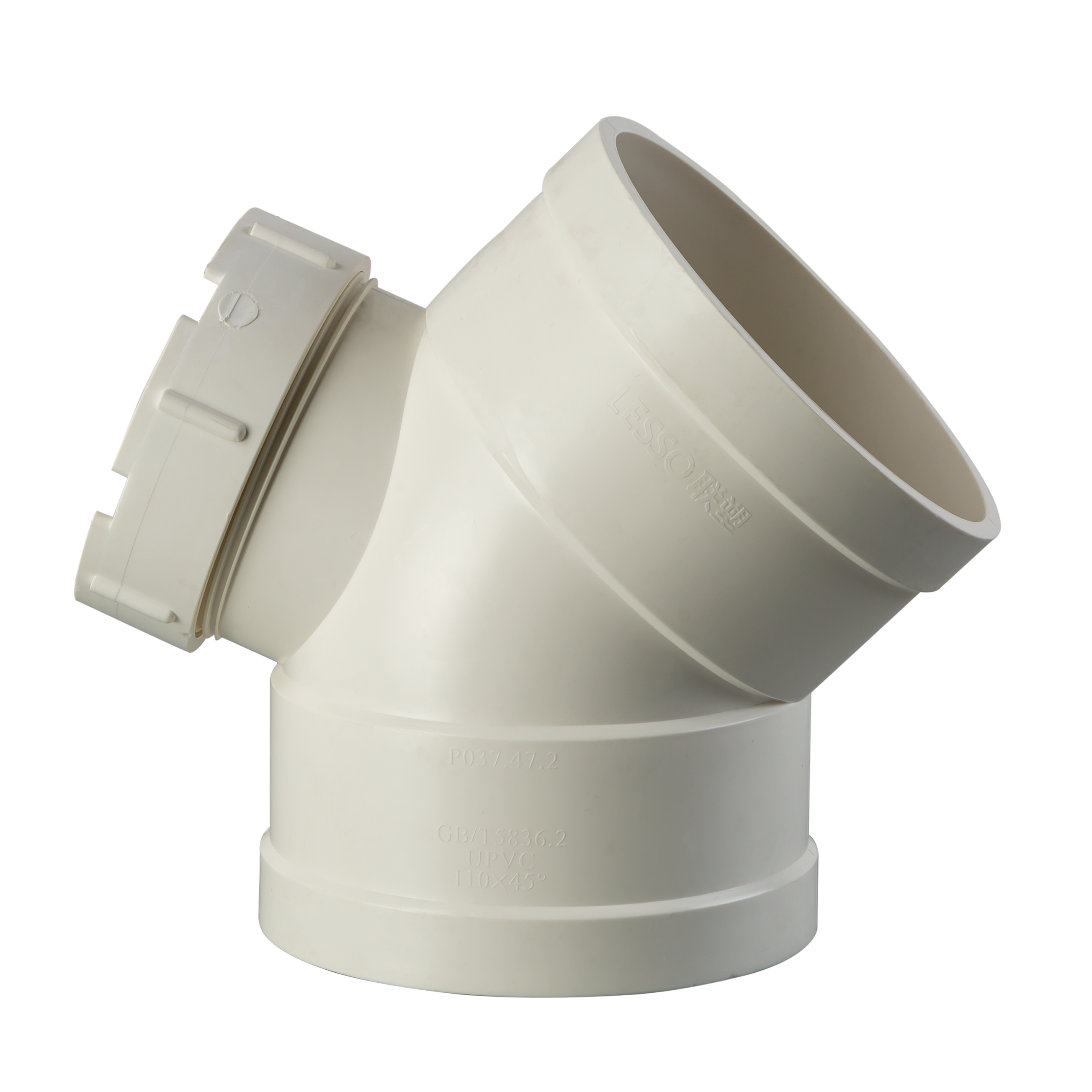 带检查口45弯头