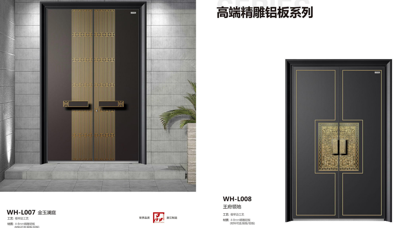 防盗通风入户门