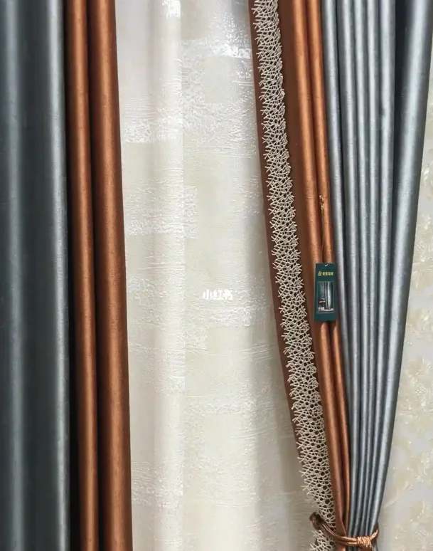 新中式高精密窗帘