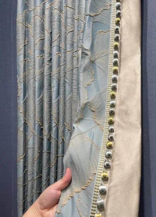 新中式风格高精密窗帘