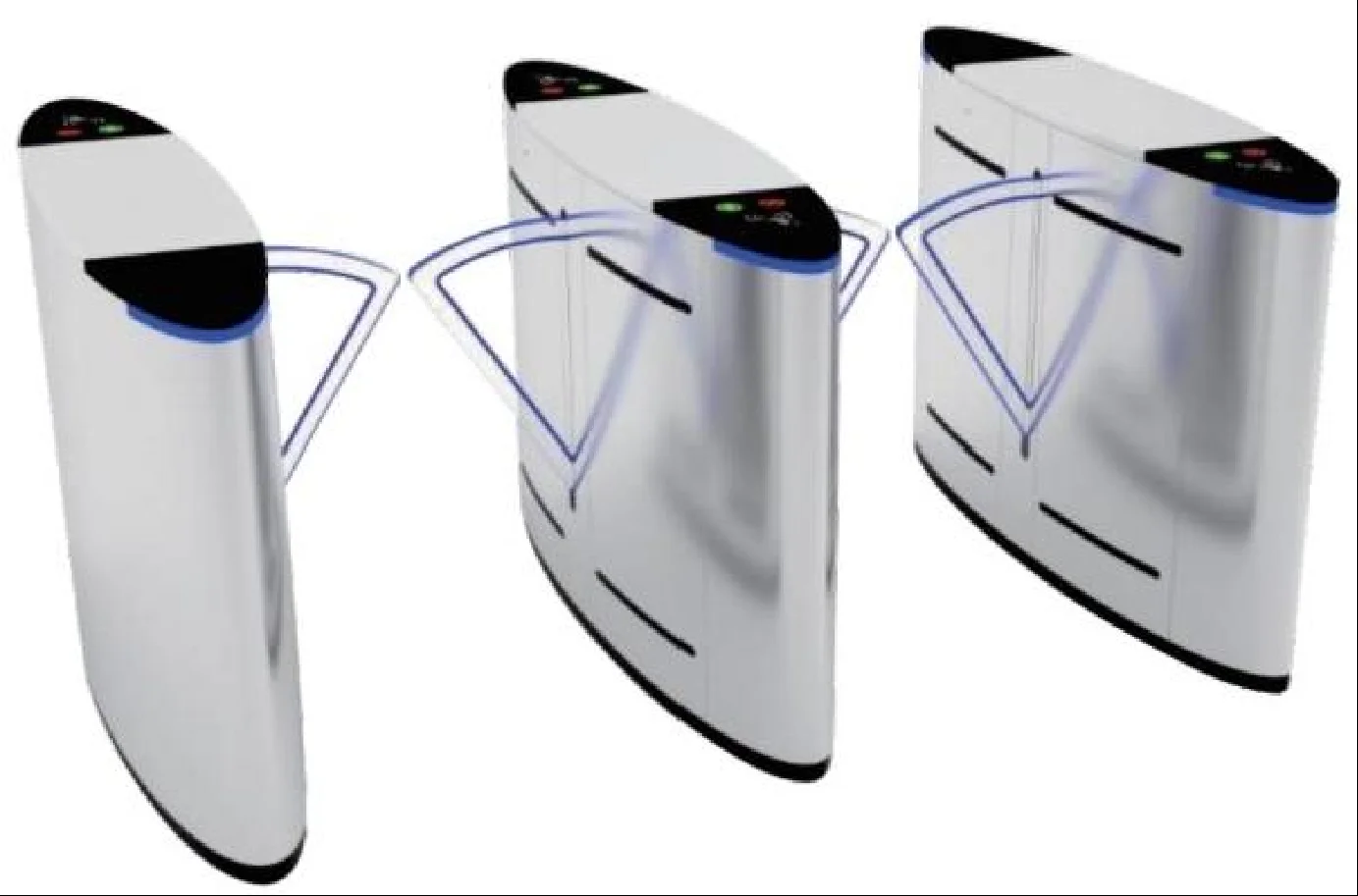 VX-KHY601-D桥式椭圆豪华翼闸 (双机芯)