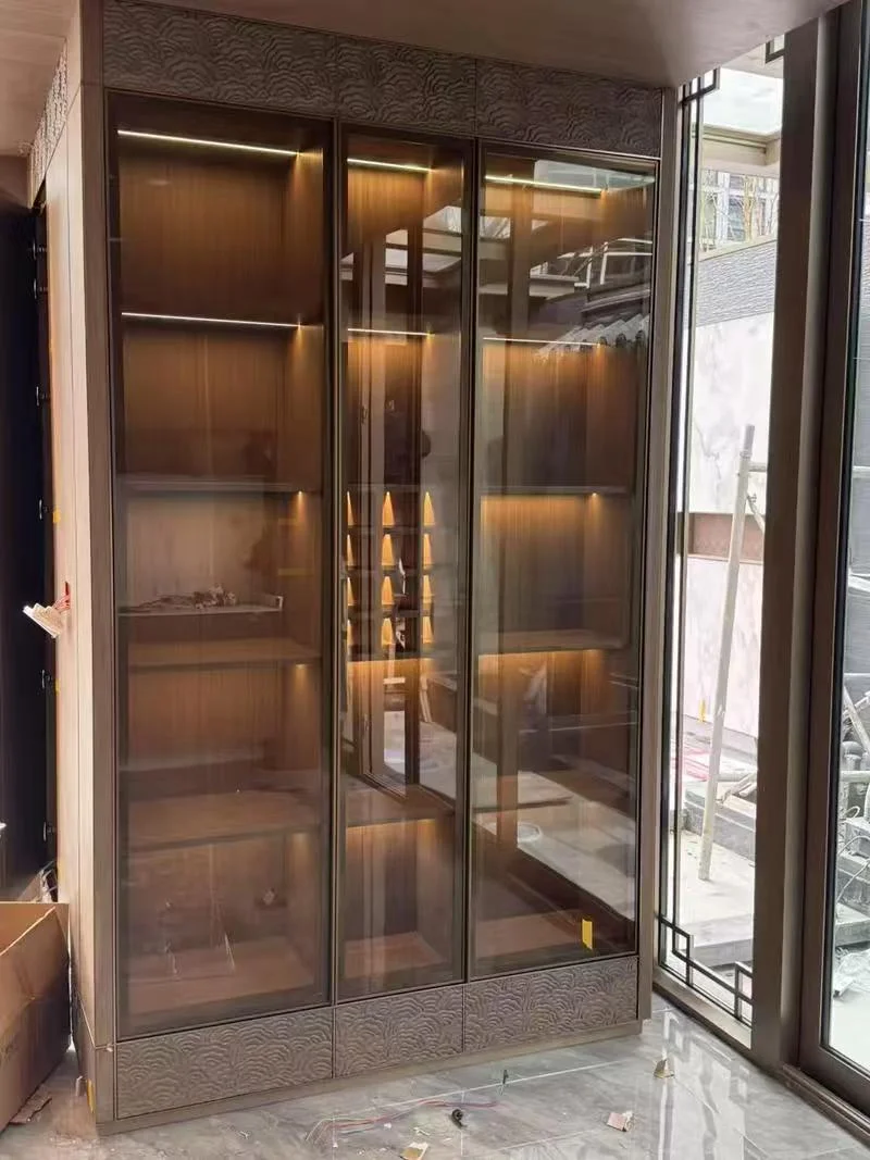 金属玻璃衣柜定制