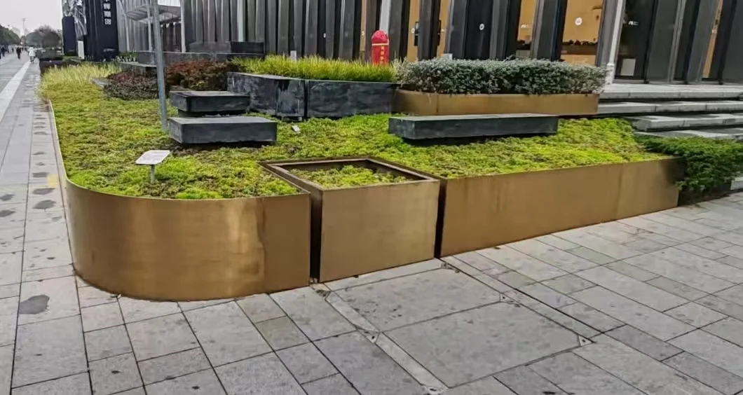 金属艺术花坛定制