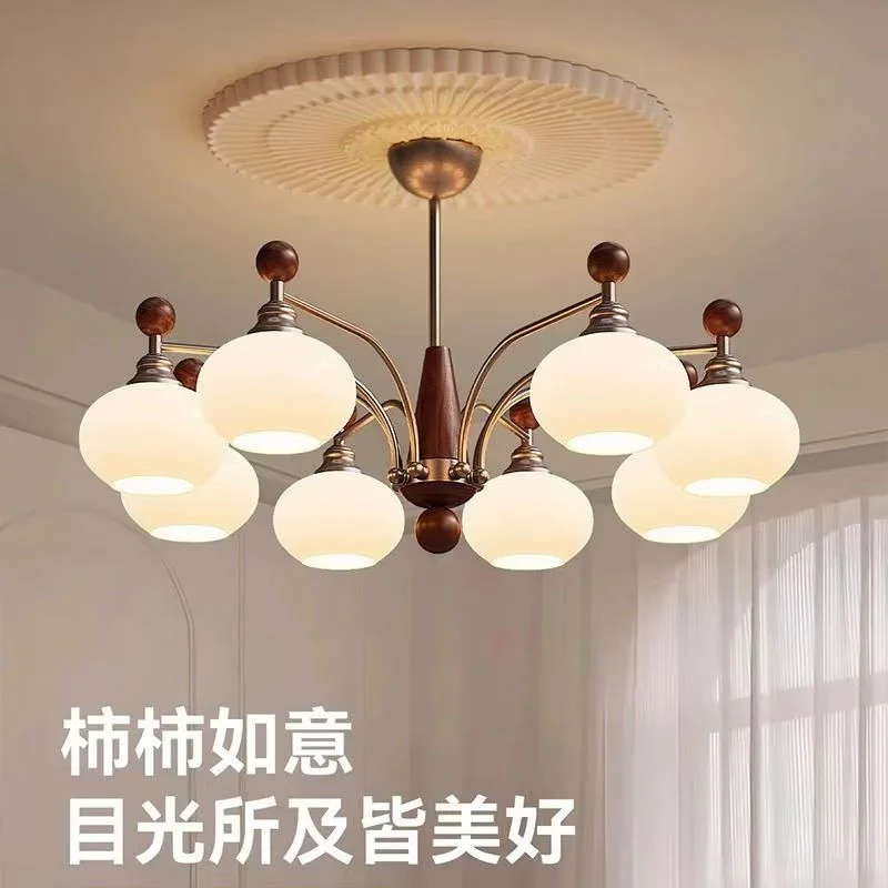 中古风吊灯美式复古客厅卧室灯